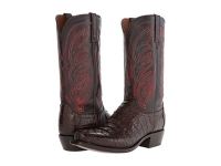 Hotsale Lucchese Riding Boots Boots for Men - M2692 - Barrel Brown Hornback Caiman Online